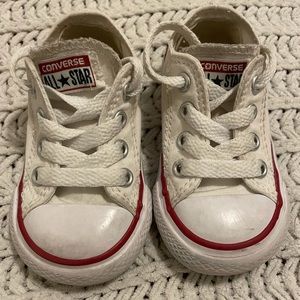 Baby walker white converse